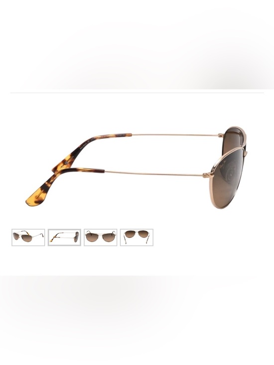 Maui Jim beach brown tortoiseshell baby beach aviator sunglasses main image 8